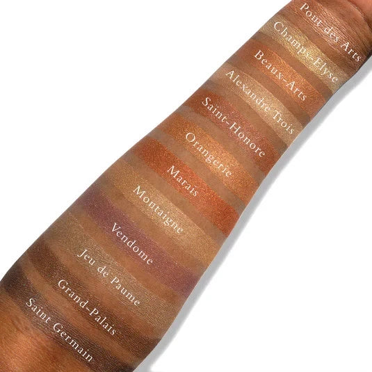 Viseart Petites Shimmers Paris Nudes Eyeshadow Palette 12 Shade Nude Rose