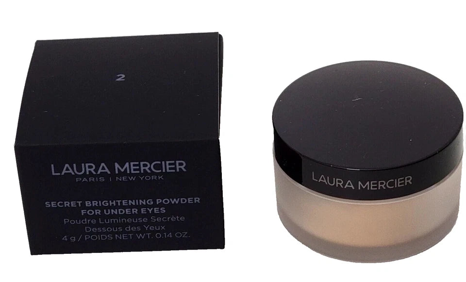 Laura Mercier Secret Brightening Powder for Under Eyes Shade 2 – 0.14oz / 4g New