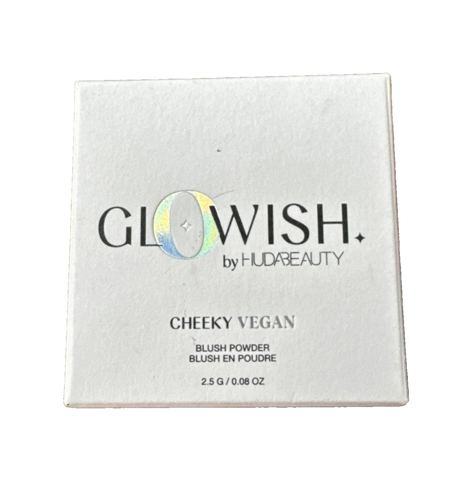 Glowish by Huda Beauty Cheeky Vegan Blush Stick 02 Caring Coral Full Size New