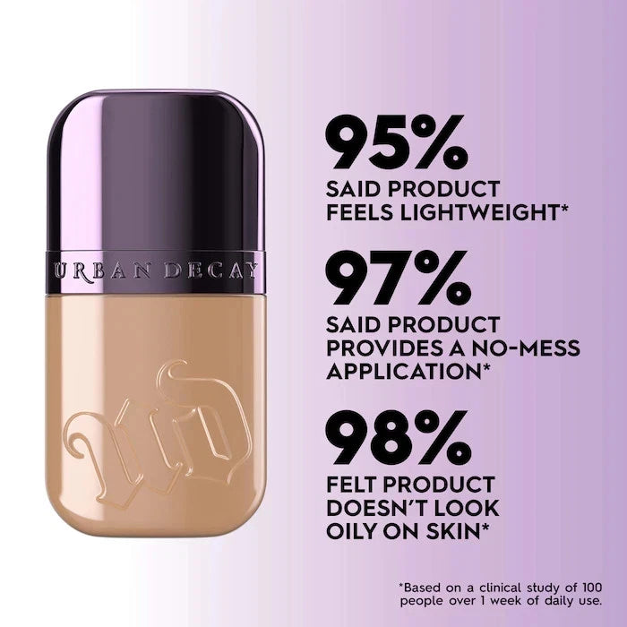 Urban Decay Face Bond Waterproof Foundation 11 Light Cool Full Size New