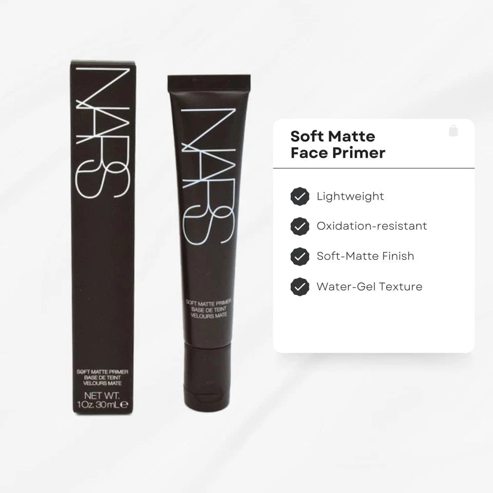 NARS Soft Matte Primer Face Makeup Primer Oil-Free Shine Control Full Size New