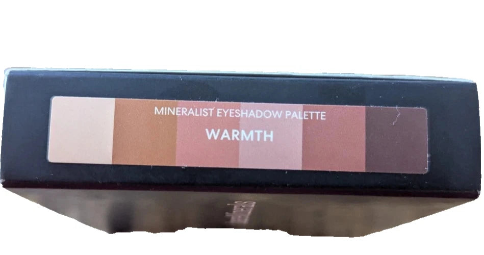 bareMinerals Mineralist Eyeshadow Palette Warmth 6 Clean Vegan Shades New