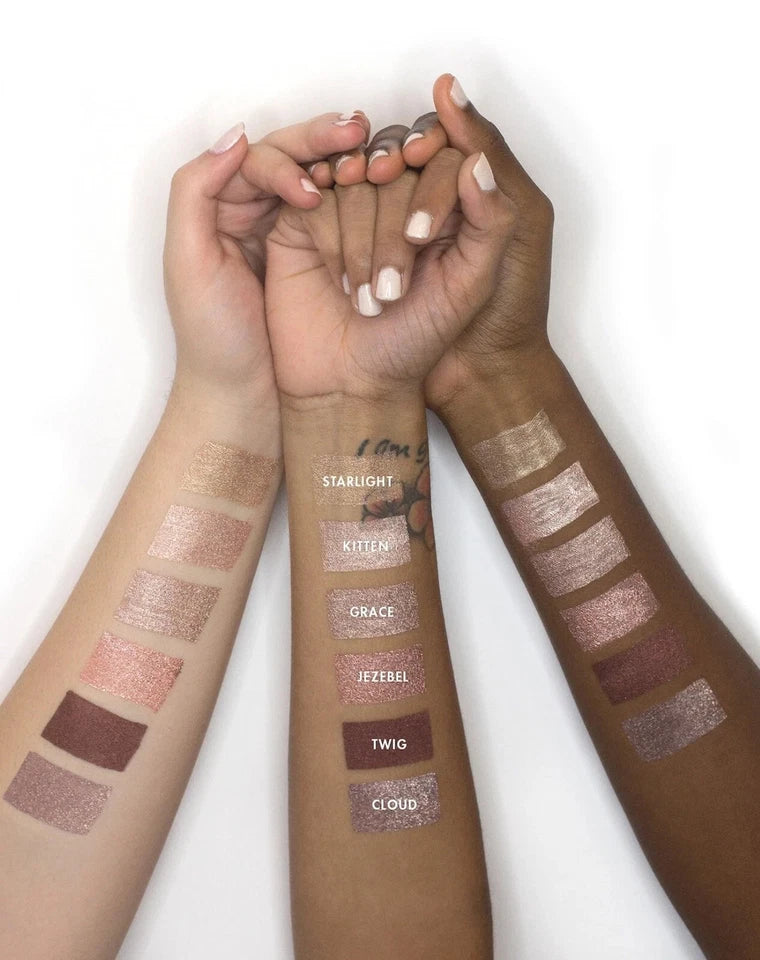 Stila Shimmer & Glow Liquid Eyeshadow Grace Full Size Long-Wear Metallic New