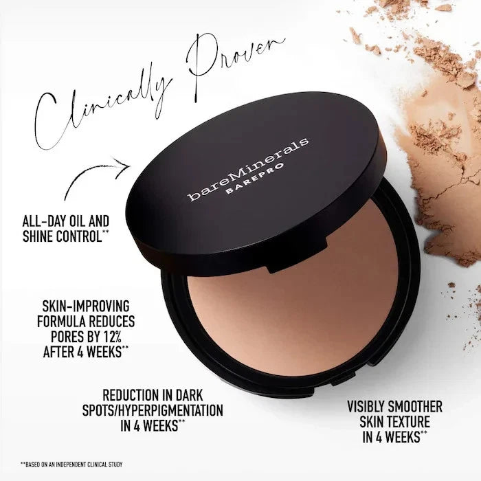 bareMinerals Barepro 16HR Skin-Perfecting Powder Foundation Medium 30 Warm .28oz