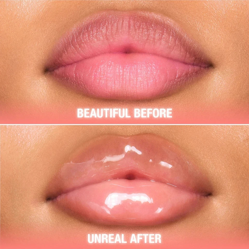 Charlotte Tilbury Unreal Lips Healthy Glow Nectar Oil Hydrating Lip Gloss New