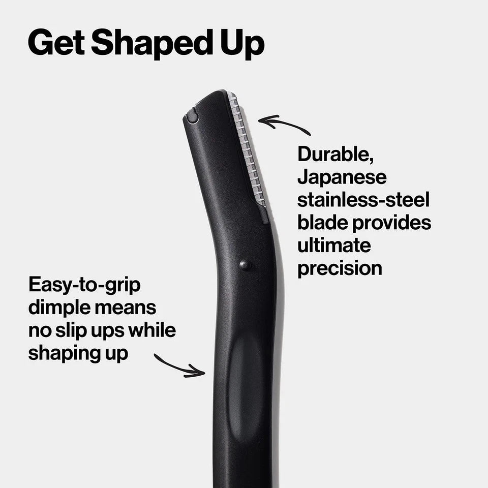 Revlon Eyebrow Precision Shaper Facial Razor Brow Trimmer Dermaplaning Tool