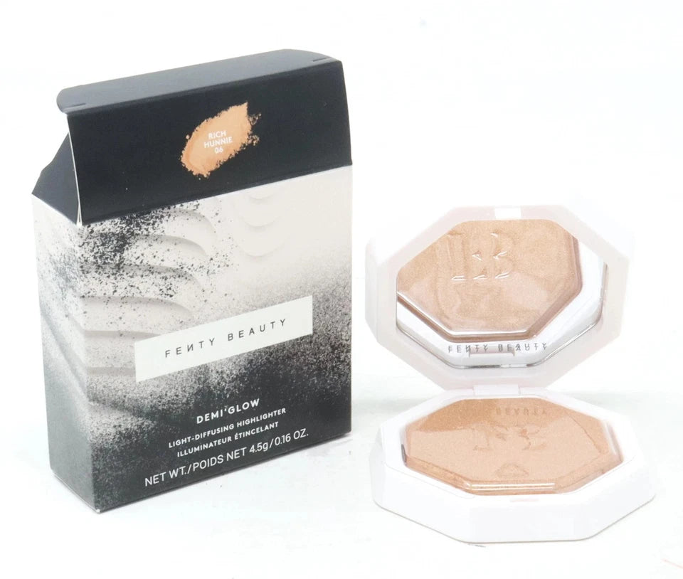Fenty Beauty Demi'Glow Light Diffusing Highlighter That's Rich 3.5g New Box