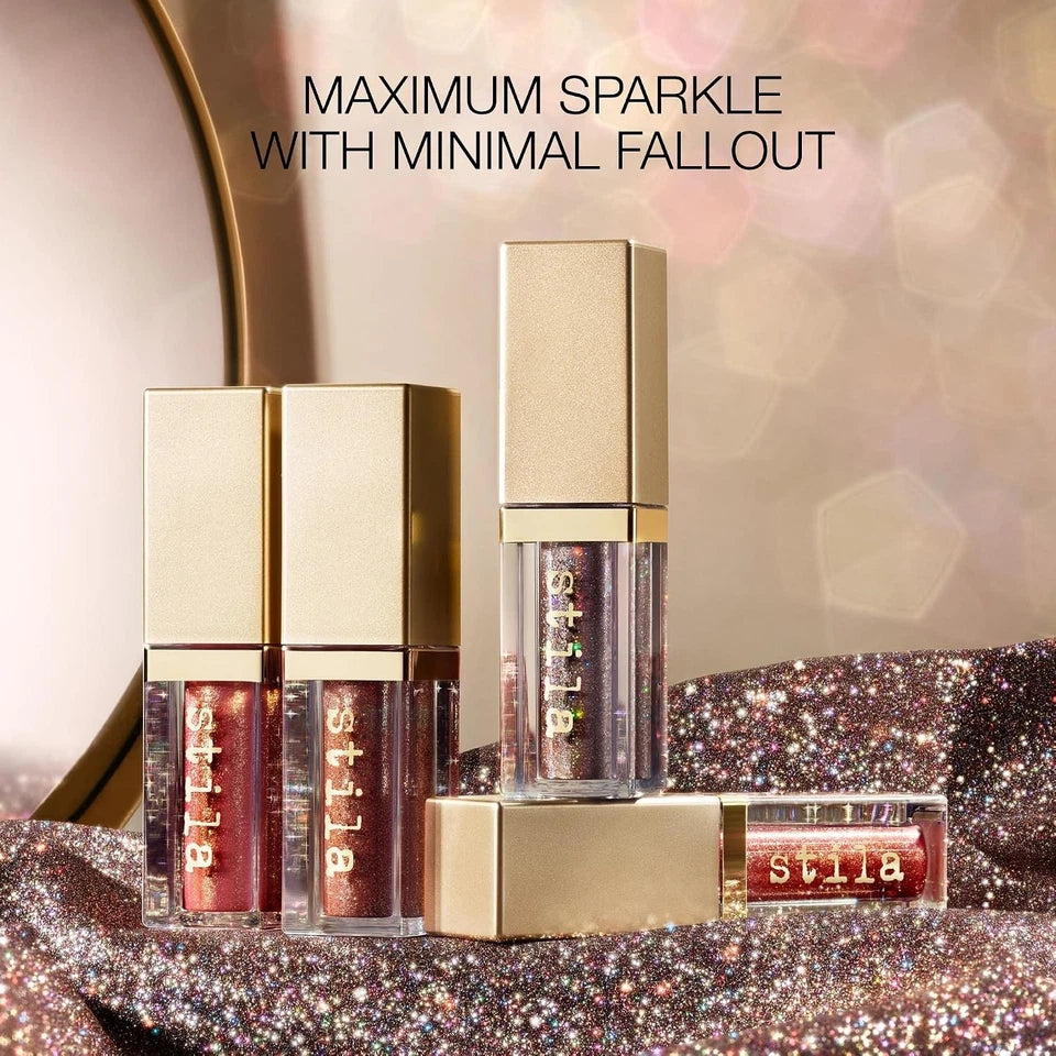 Stila Glisten & Glow Liquid Eyeshadow Diamond Dust Shimmer Glitter Eye Makeup