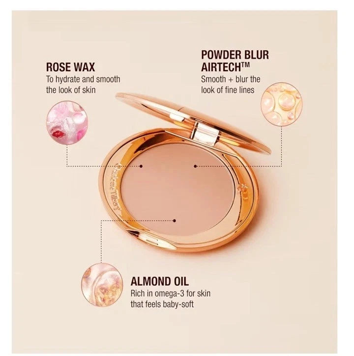 Charlotte Tilbury Airbrush Flawless Finish Powder 1 Fair 8g New In Box