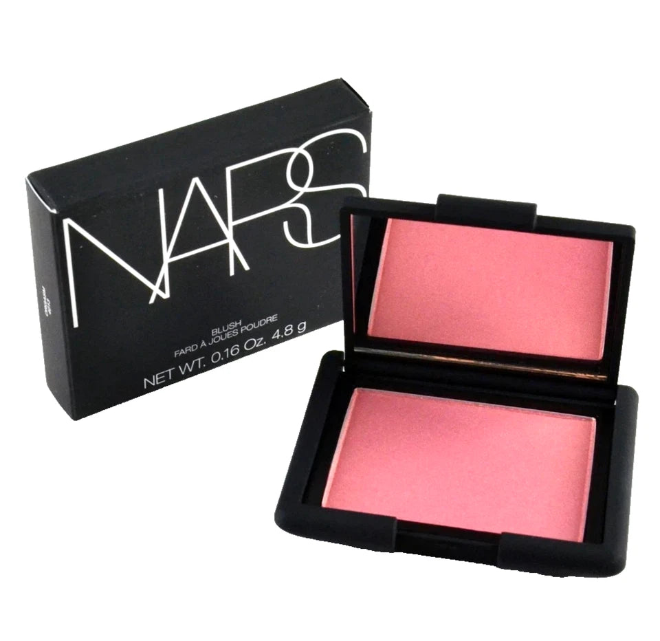 NARS Blush Orgasm Iconic Peachy Pink Gold Shimmer Powder Makeup 4.8g/0.16oz