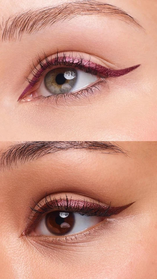 Stila Stay All Day Microtip Liquid Eye Liner Shimmering Garnet Waterproof New