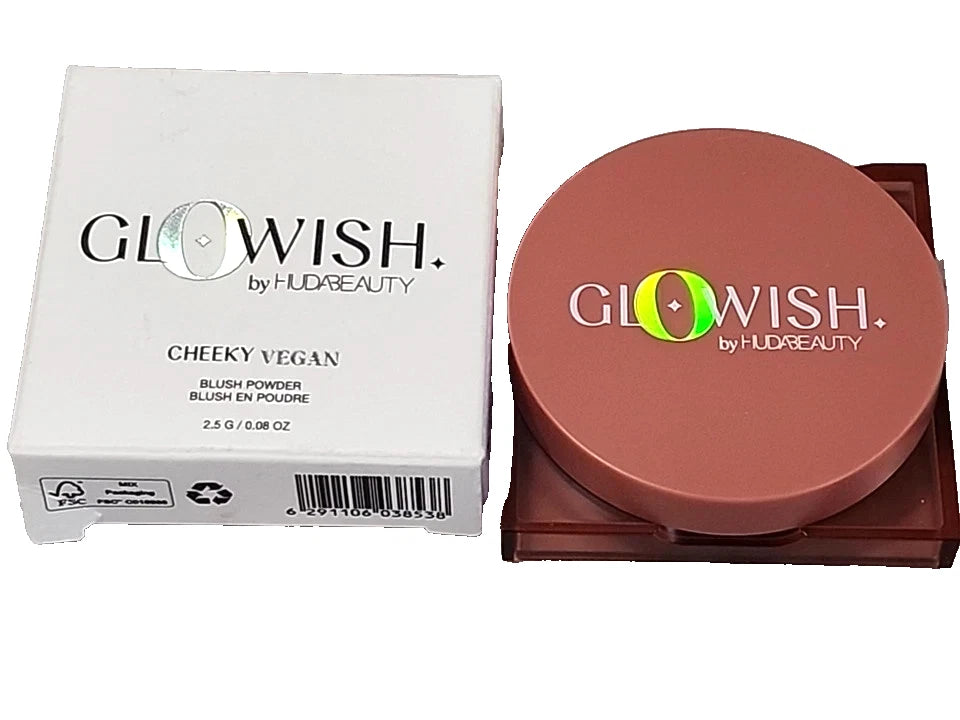 Glowish by Huda Beauty Cheeky Vegan Blush Stick 03 Berry Juice Full Size New