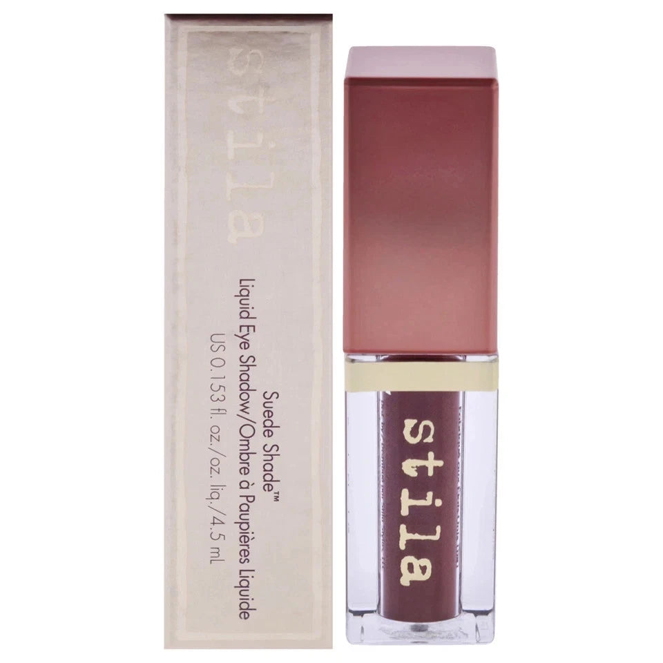 Stila Suede Shade Liquid Eyeshadow Sheer Terracotta 0.153 oz Long-Wear Glow