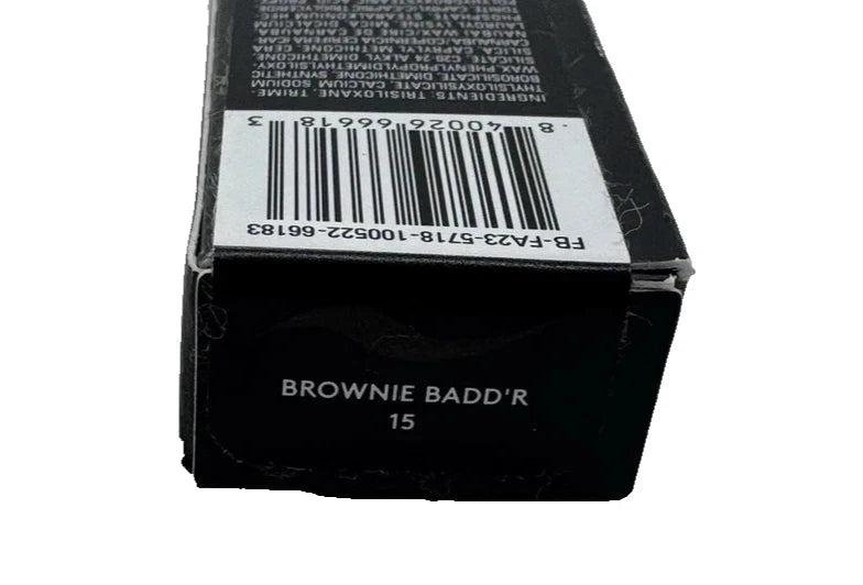 Fenty Beauty Shadowstix Longwear Eyeshadow Stick Brownie Badd'R 15 New Box