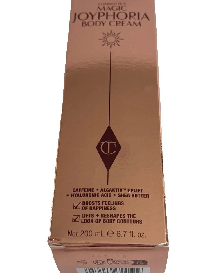 Charlotte Tilbury Magic Joyphoria Body Cream Uplift Firming Moisturizer 200ml