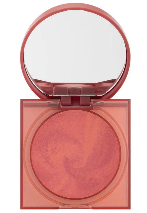 Glowish by Huda Beauty Cheeky Vegan Blush Stick 02 Caring Coral Full Size New